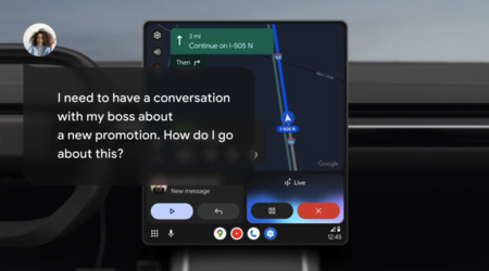 Google Gemini Android Auto3