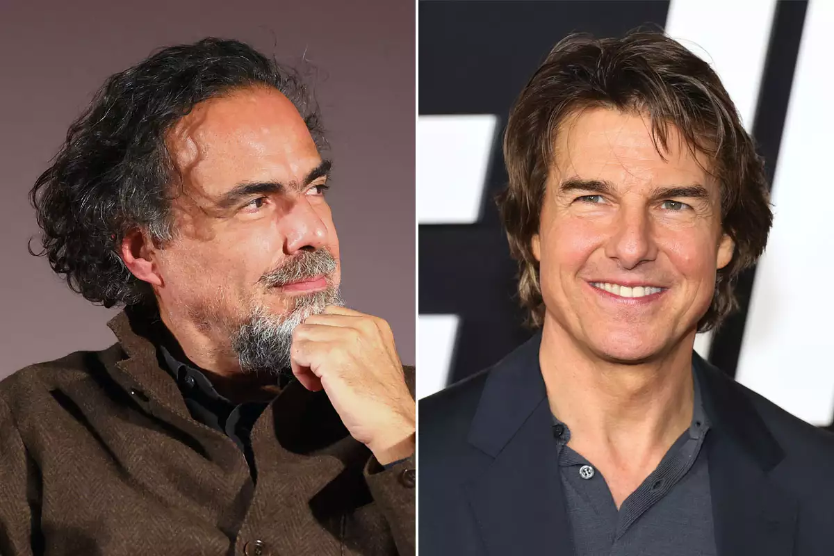 Alejandro González Iñárritu y Tom Cruise