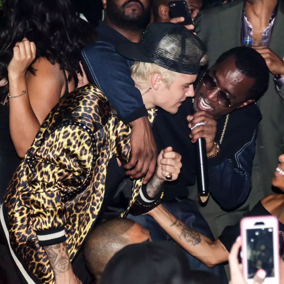Justin Bieber y Sean 'Diddy' Combs