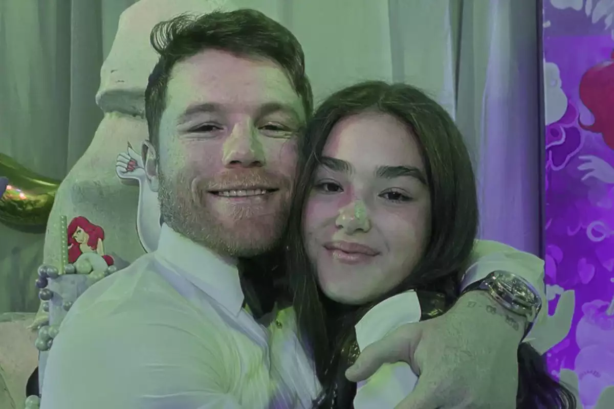 Canelo Álvarez cuenta a quién corrió de los XV años de su hija