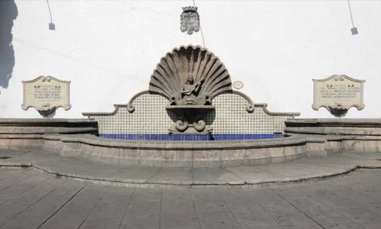 Fuente "La Sirena" Xochimilco