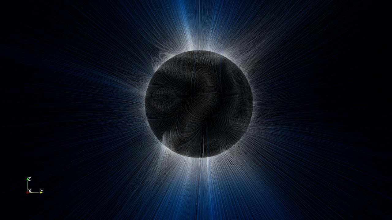 Primer eclipse artificial