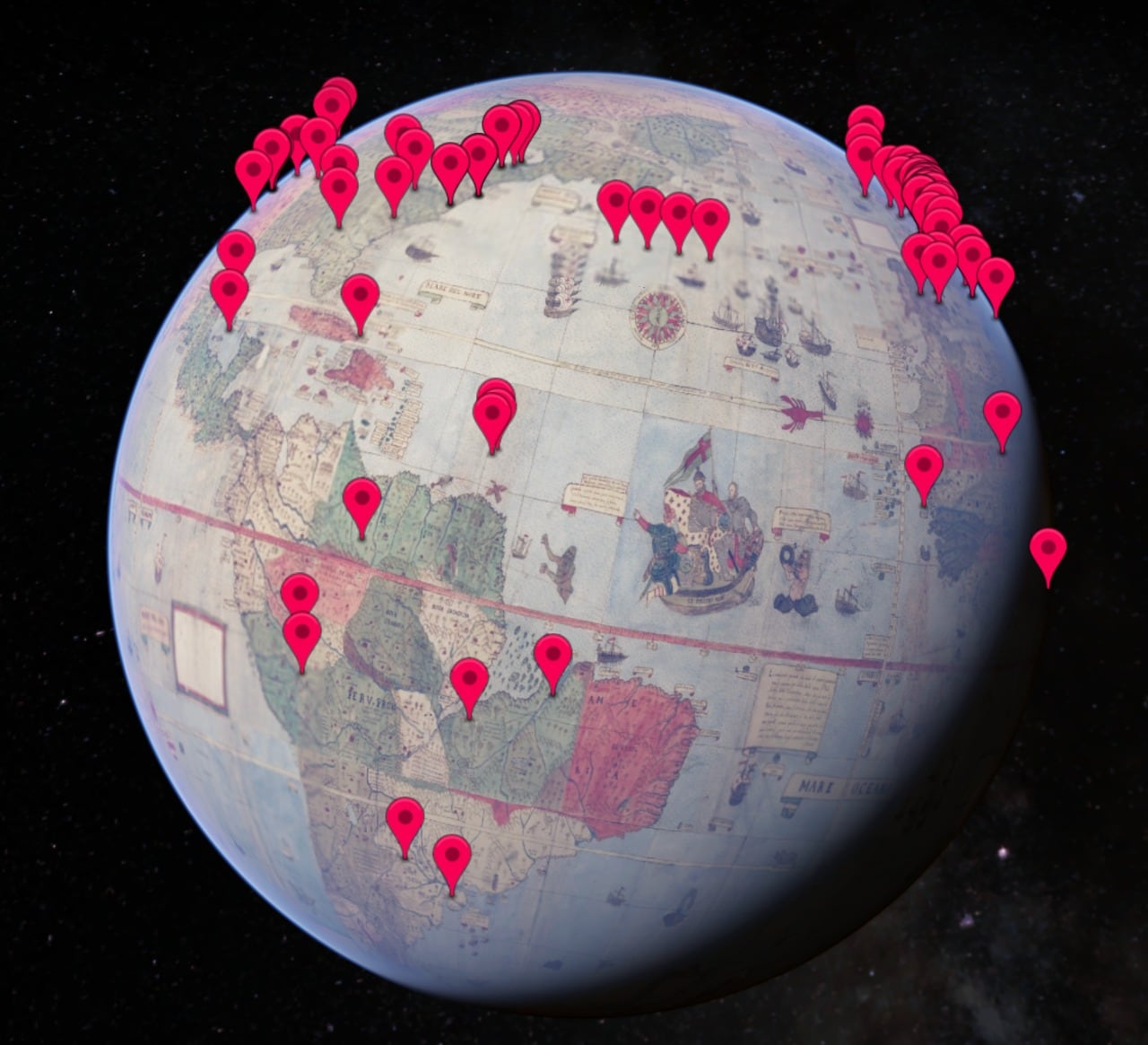 Mapa de Urbano Monte en Google Earth