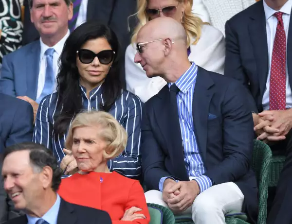 Jeff Bezos y Lauren Sanchez