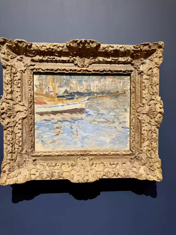 Berthe Morisot, El puerto de Niza (1881-1882)