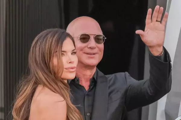 Lauren Sánchez y Jeff Bezos