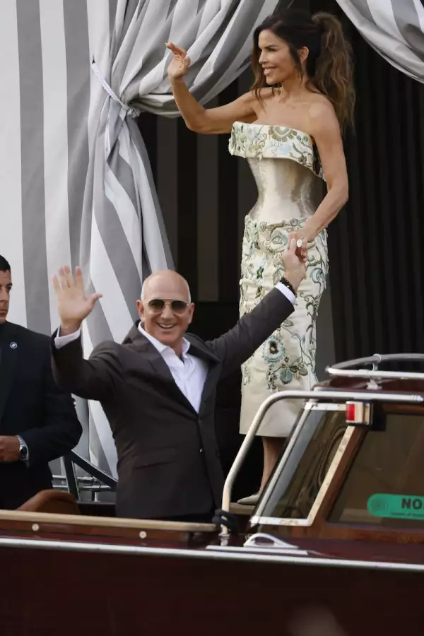 Fotos de la boda de Jeff Bezos y Lauren Sánchez