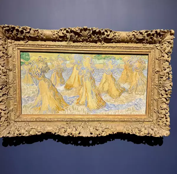 Vincent van Gogh, Gavillas de trigo (1890)