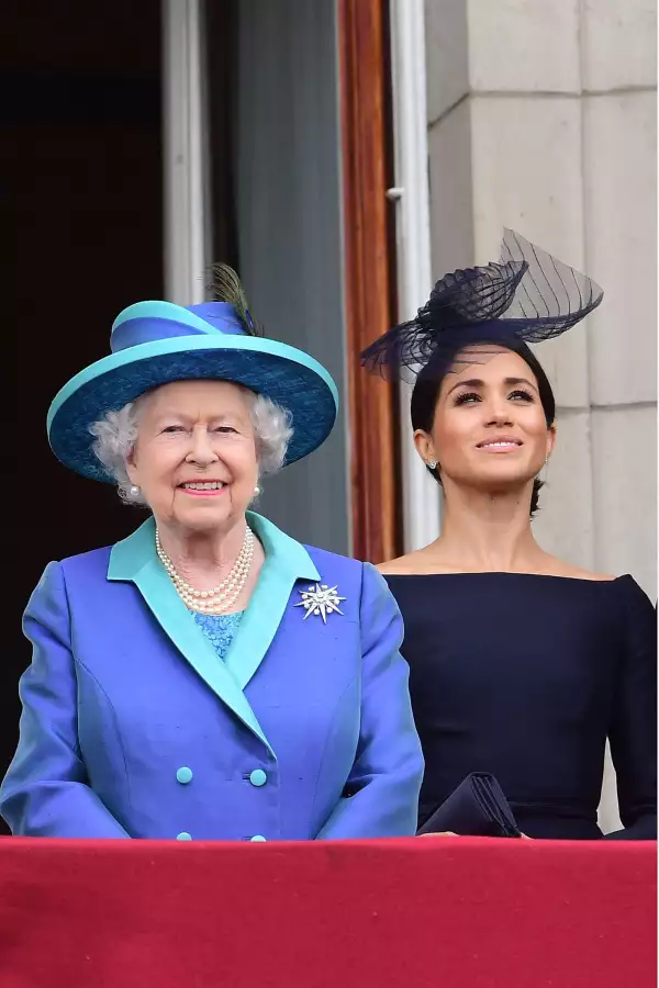 Royal Air Force's 100th Birthday Flypast From Buckingham Palace
