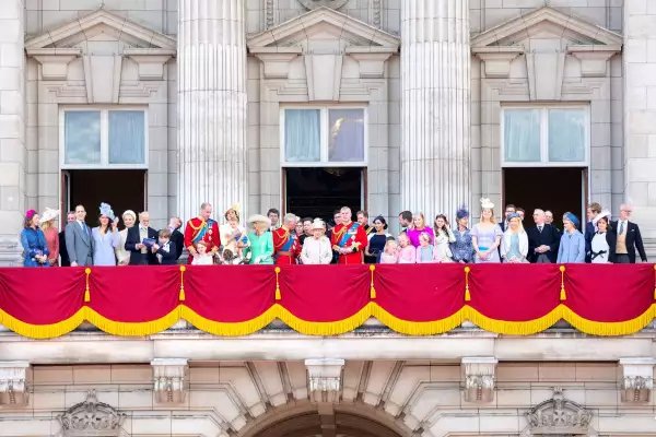 La familia real británica