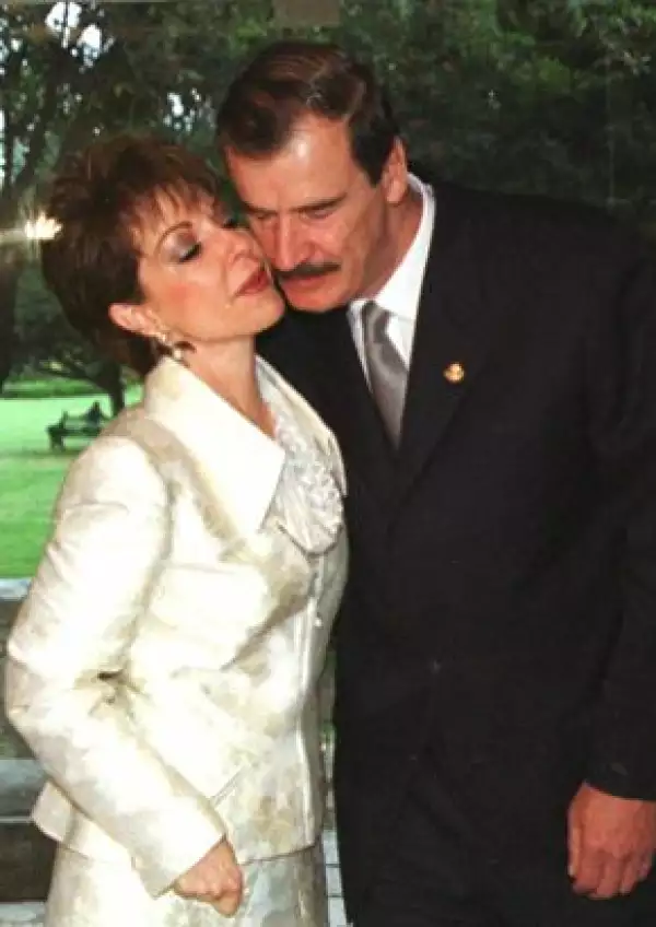 El ex presidente Vicente Fox y Marth Sahagún