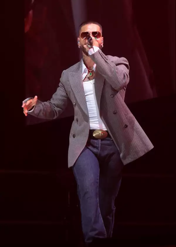 Maluma en el primero de tres conciertos en el Palacio de los Deportes de la CDMX con su gira en 2025