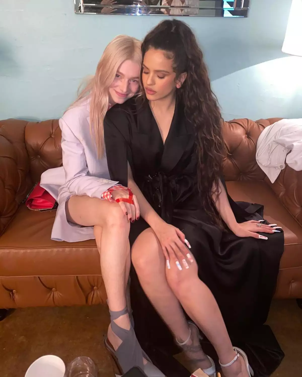 Hunter Schafer y Rosalía