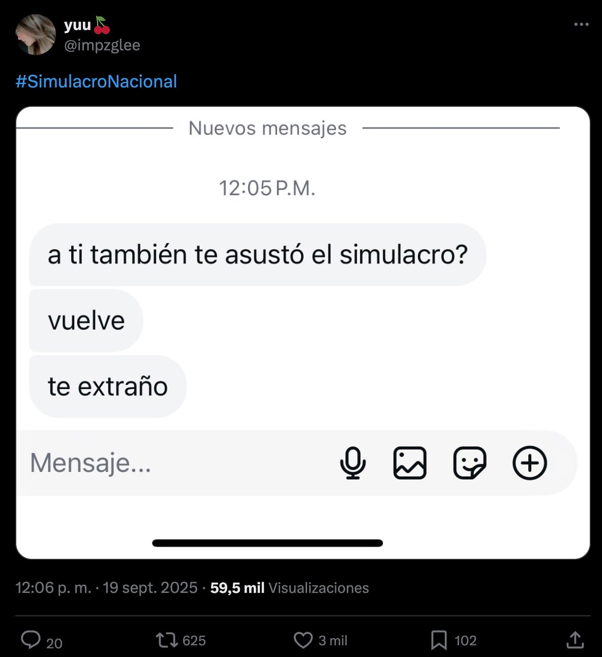 Memes por el Simulacro Nacional 2025