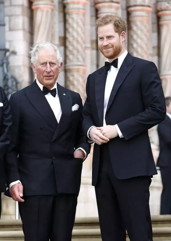 El príncipe Harry y el rey Carlos III