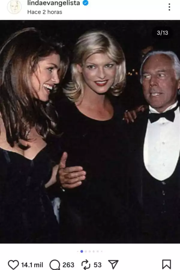 Despedida a Giorgio Armani de las supermodelos