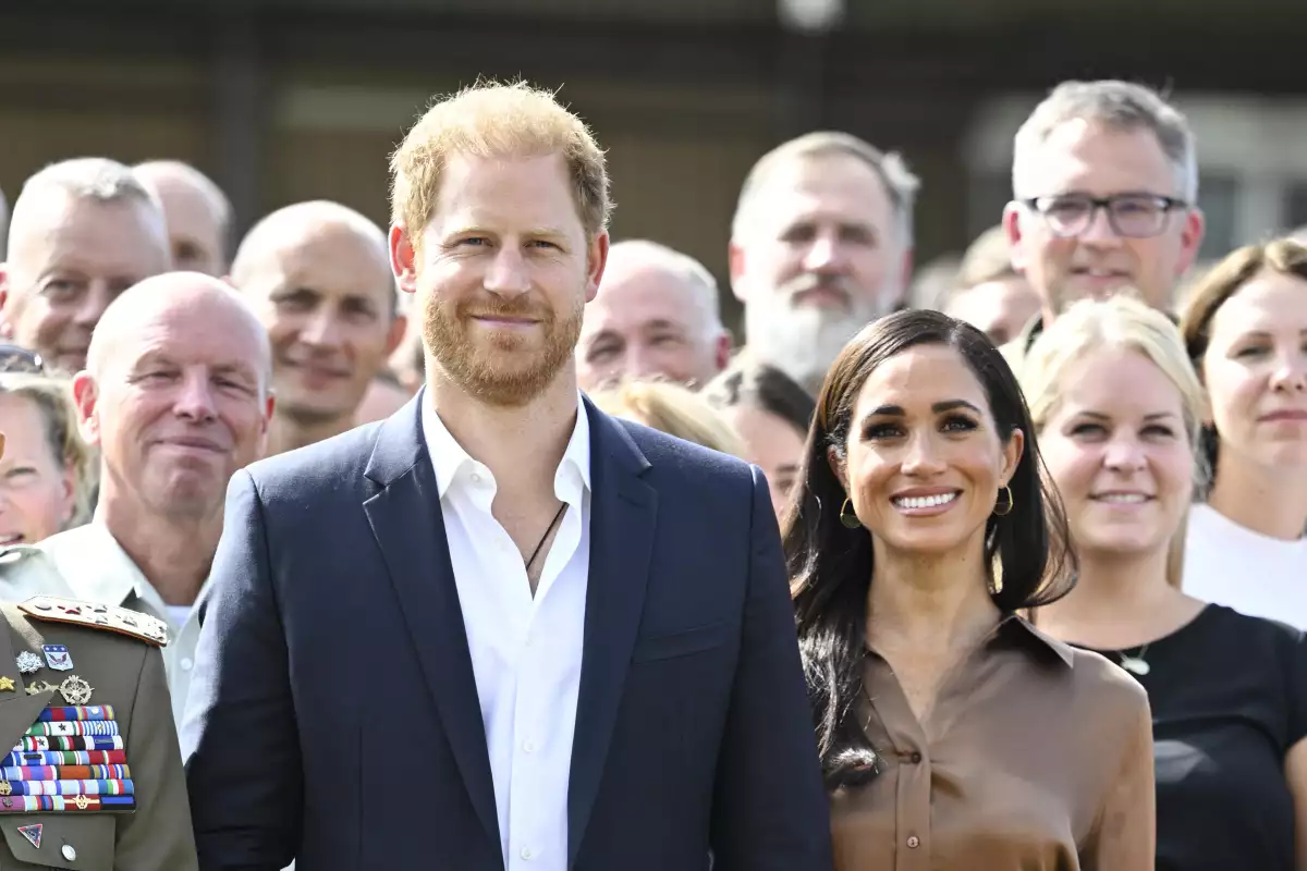 Meghan Markle y el príncipe Harry
