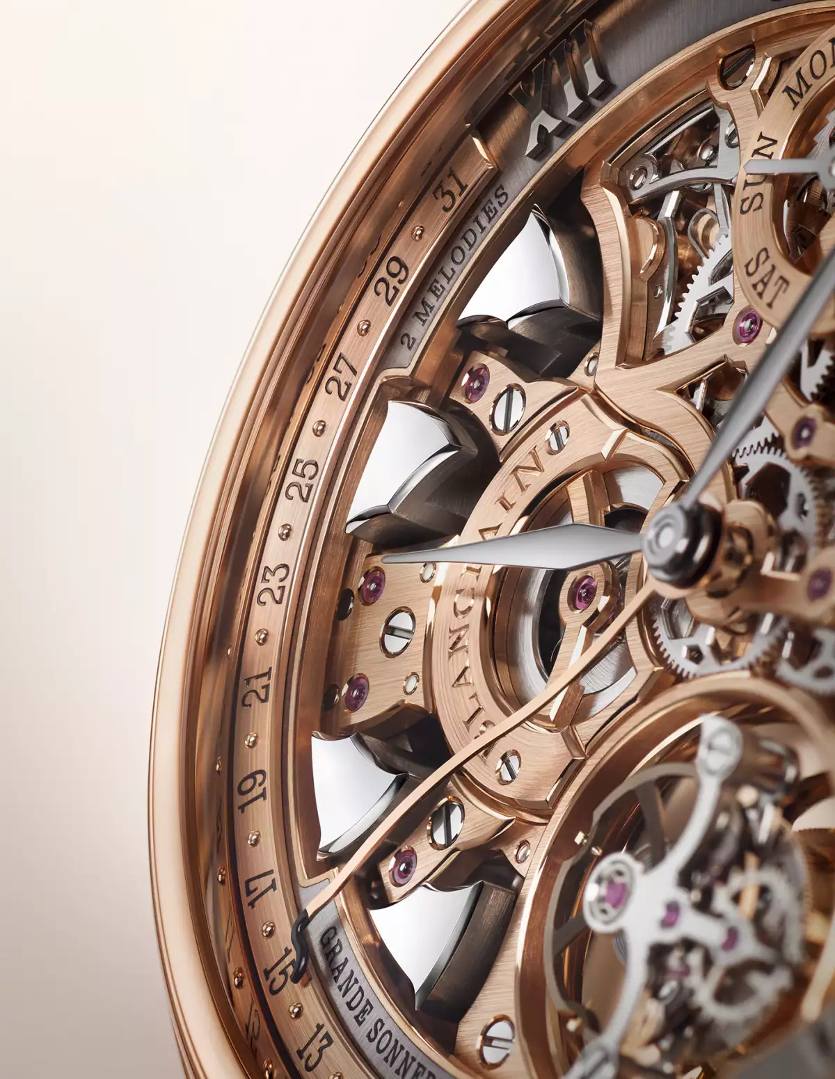 Grande Double Sonnerie close up