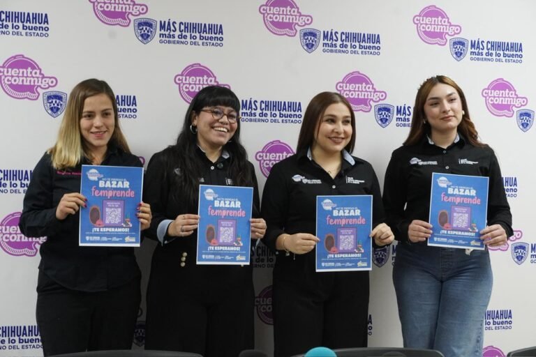 Impulsa Estado talento femenino con nueva edición del Bazar Femprende en Juárez