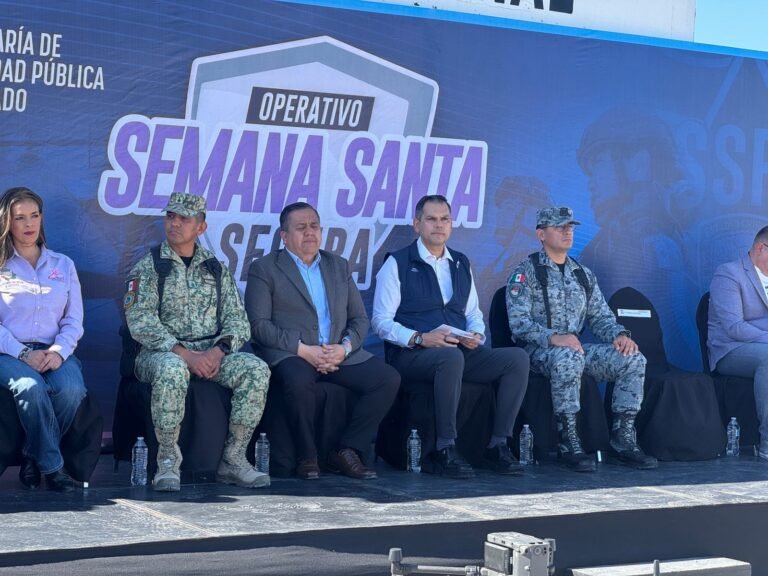 Titular de la  SSPE encabezó arranque del operativo Semana Santa Segura 2026