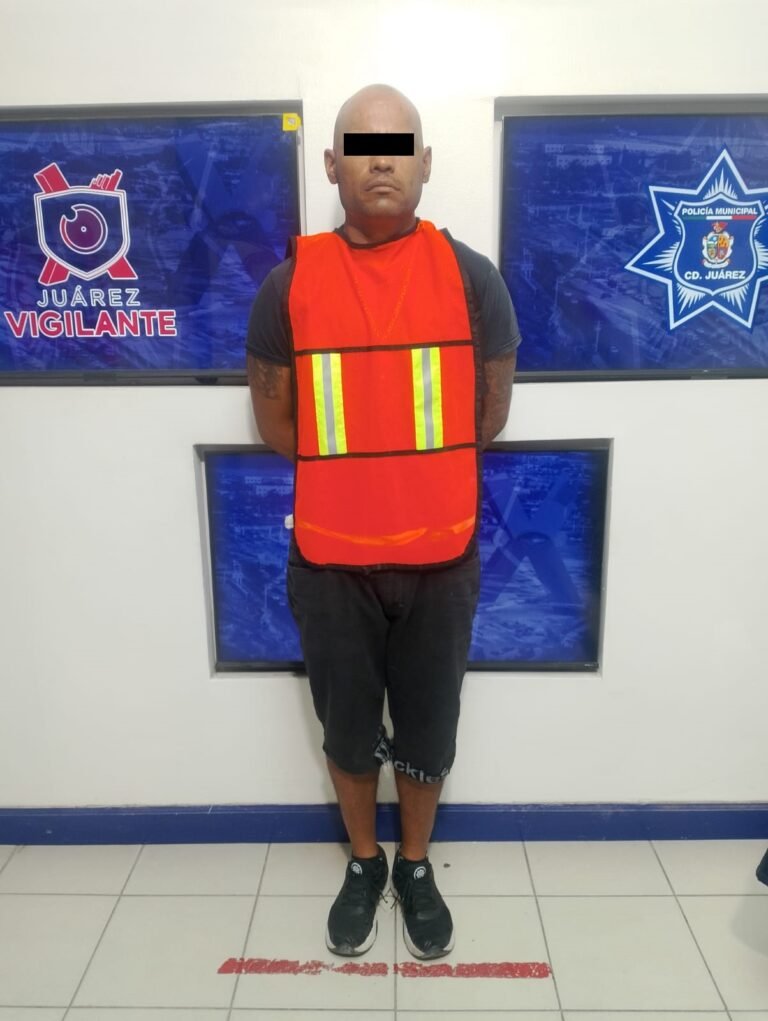 Agentes municipales detuvieron a un sujeto que tenía orden de aprehensión vigente por homicidio