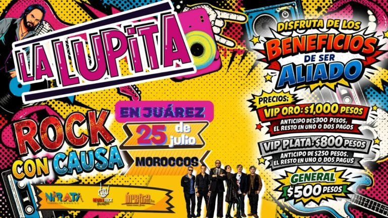 Video: NIRATA A.C. invita a “La Lupita Rock con Causa” para recaudar fondos en Ciudad Juárez