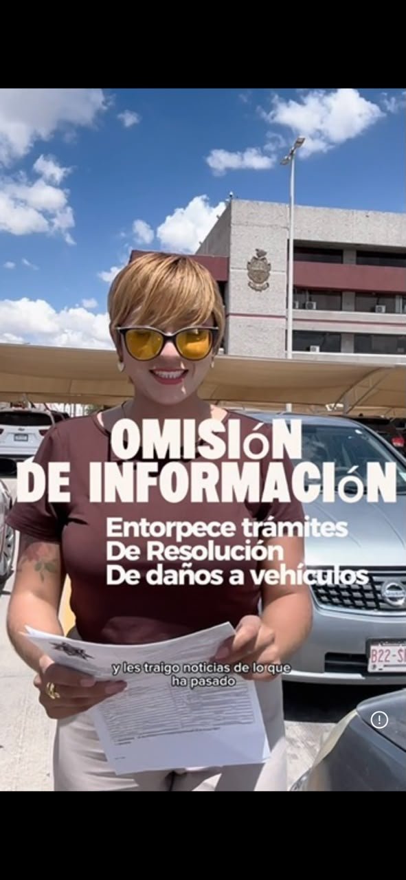 VIDEO: Ciudadana juarense denuncia presuntas omisiones del Municipio tras rechazarle pago por daños a su vehículo