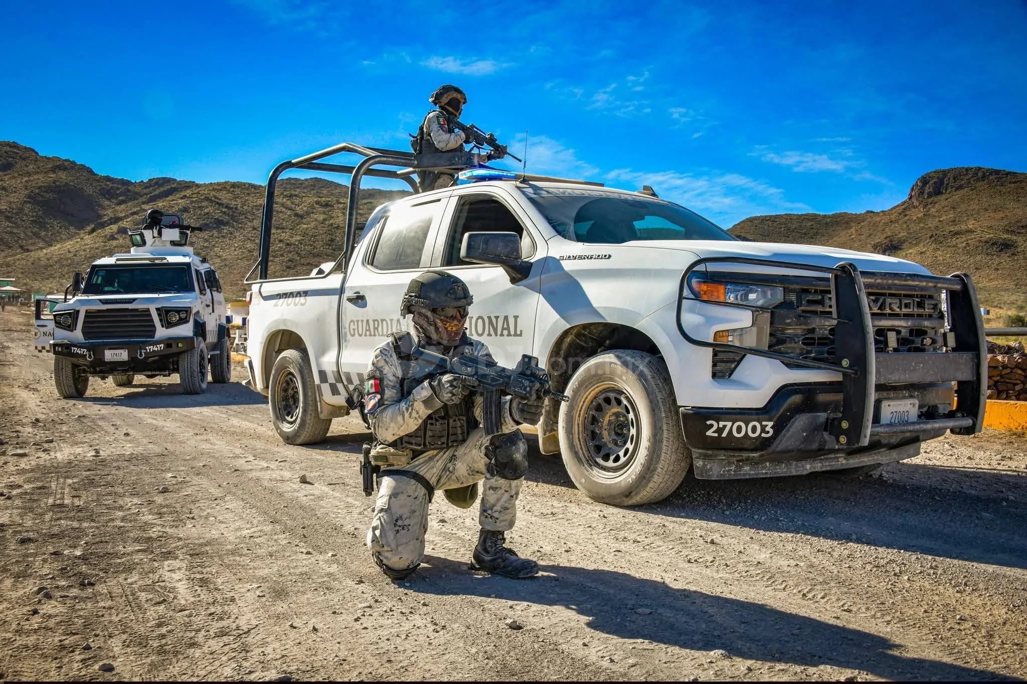 Despliega Federación 6,500 militares y federales para combatir delitos