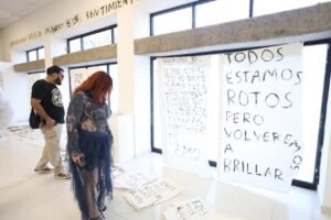 “Todos estamos rotos, pero volveremos a brillar” llega al MAHCH