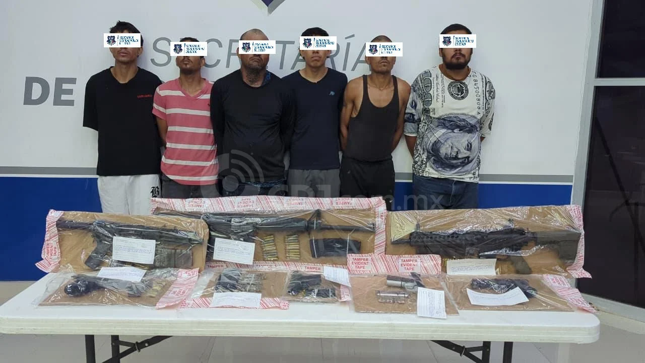 Rescatan a dos migrantes y detienen a seis presuntos criminales armados