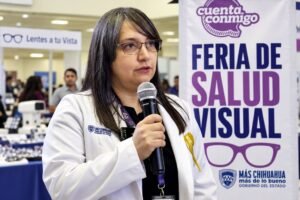 Tras entregar más de 1,200 lentes, regresa Feria de Salud Visual a Juárez; suma vacunas, gerontología y MediChihuahua