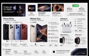 Apple da el salto más grande en años: llega el iPhone plegable junto al 18 Pro y Pro Max.