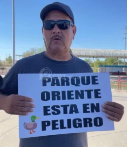 “No es de un color es de la ciudad, y ellos no son dueños de la ciudad” Vecinos piden apoyo al parque oriente.