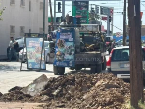 Cierre vial en avenida Del Charro por trabajos de la JMAS