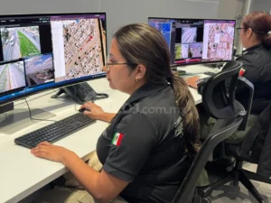 De la seguridad a la atención social: usan Torre Centinela para la estrategia de atención ante daños por lluvías