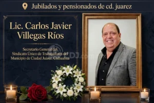 Fallece Carlos Javier Villegas Ríos, secretario general del Sindicato Único de Trabajadores Municipales
