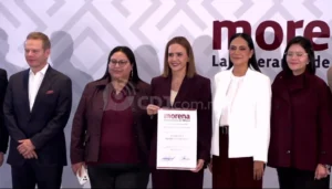 Clara Luz Flores asume coordinación de Morena en Nuevo León; llama a la unidad con apabullantes resultados de la encuesta