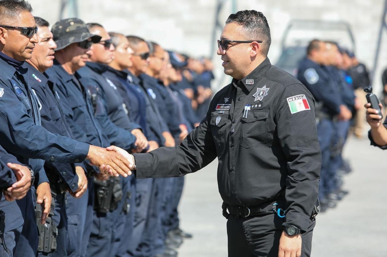 “Seré cercano, pero también exigiré resultados”: Luis Aguirre inicia acercamiento con policías estatales en Juárez