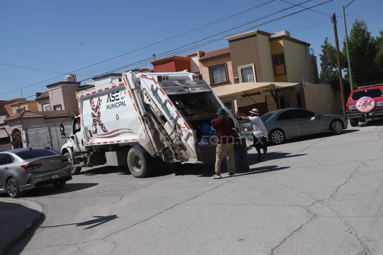 Aplican plan emergente de recolección de basura en Juárez