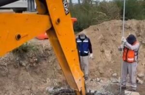 Realizan limpieza de drenaje en Riberas del Bravo para prevenir inundaciones ante próximas lluvias
