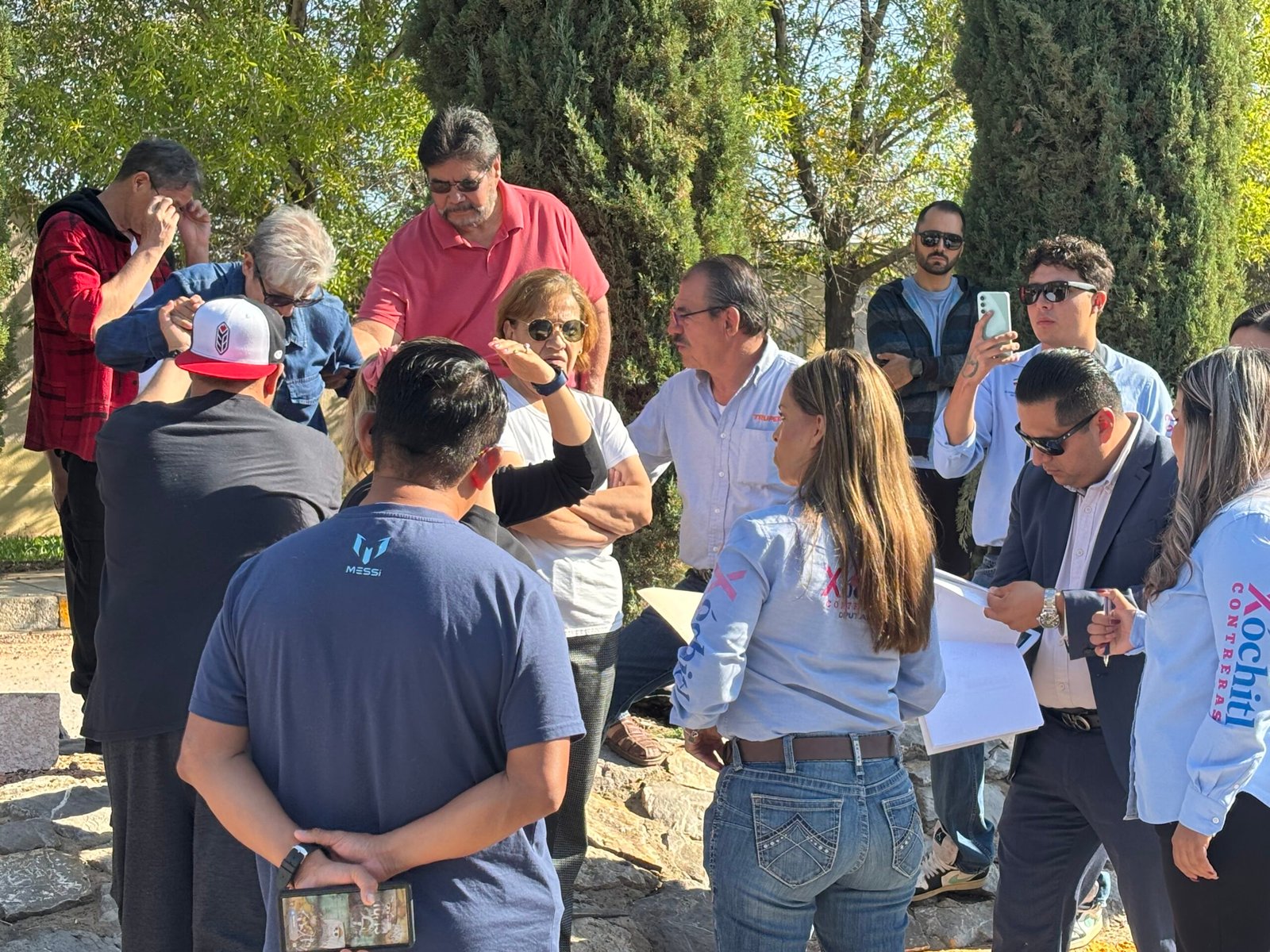 ¡No quieren más promesas!; Vecinos de Gardén
