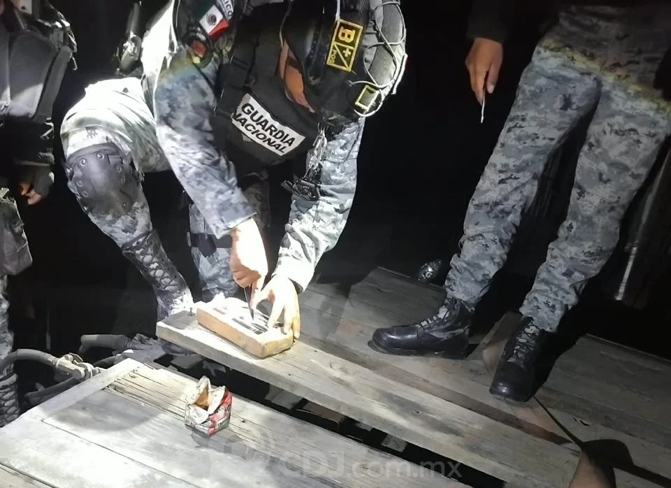 Incautan cocaína valuada en más de 35 millones de pesos en Cuauhtémoc