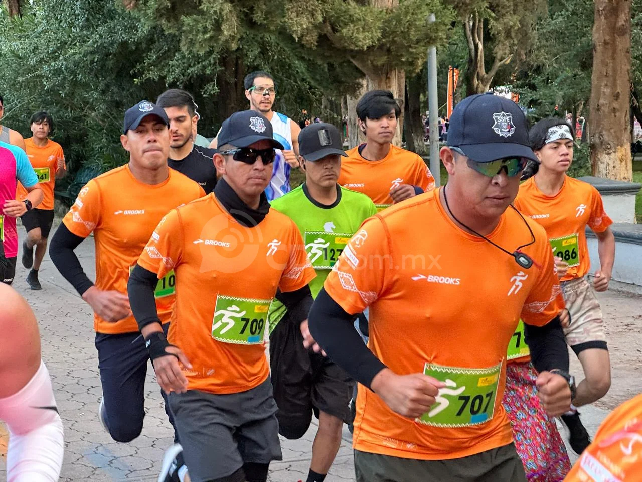 Despliega SSPE a 42 cadetes para brindar seguridad vial en carrera 21K Tarahumara