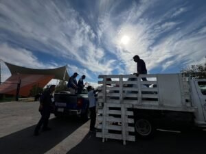 Envía Estado apoyos emergentes a familias afectadas por lluvias en Juárez